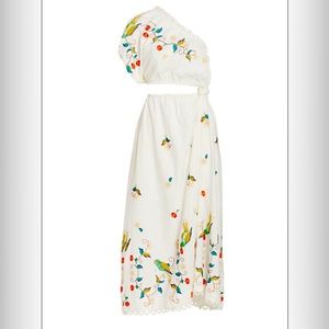 NWT Farm Rio Pitanga One Shoulder Cut Out Dress